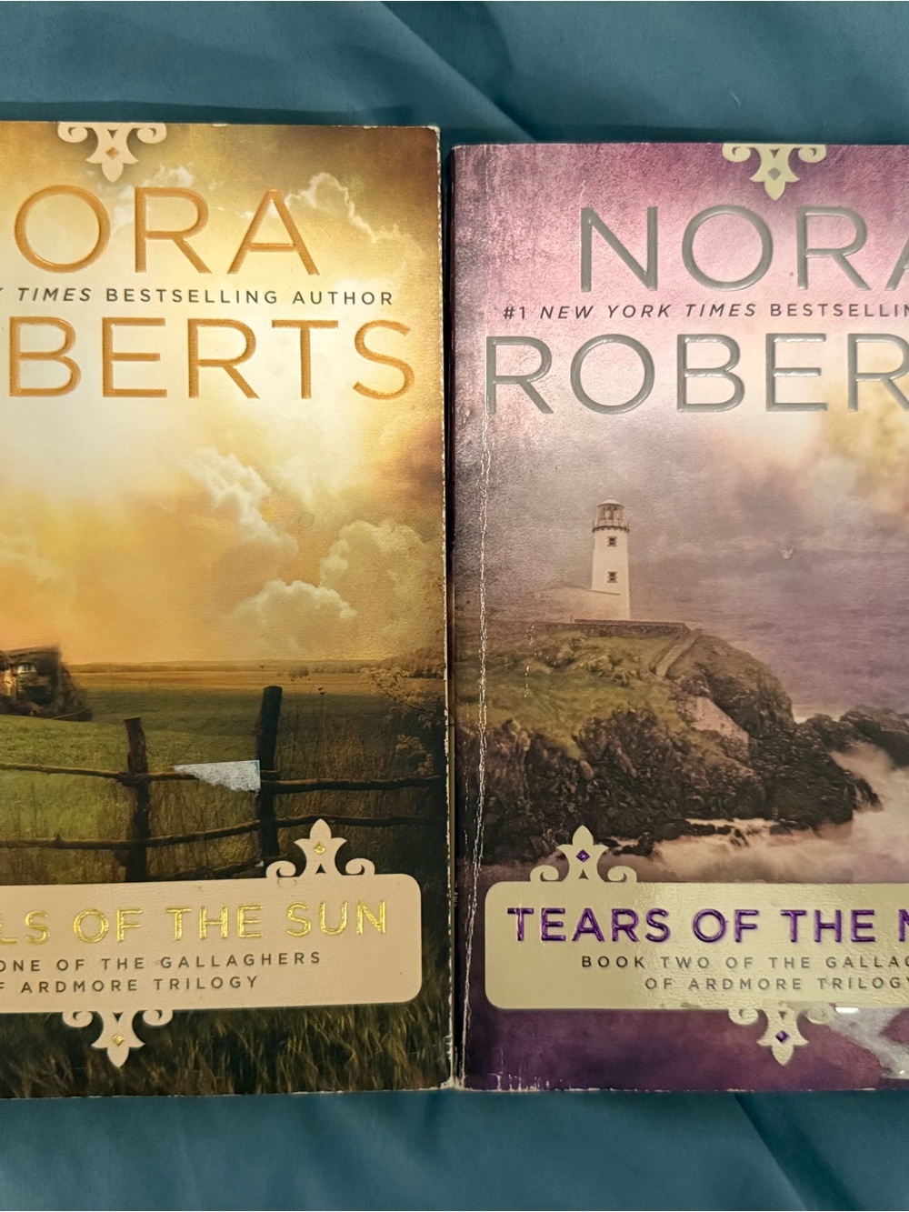 Tears of the Night by Nora Roberts - Purple Paperback